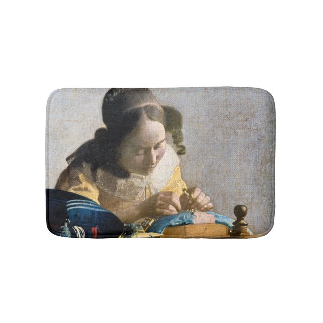 Tapis De Bain Johannes Vermeer - Le Lacemaker (Devant)