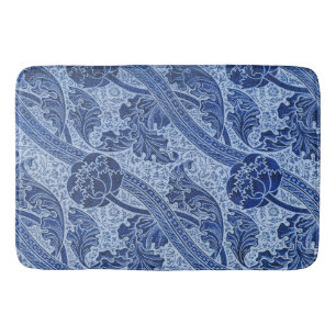 Tapis De Bain John Henry Dearle - Motif de fleurs de Florence bl