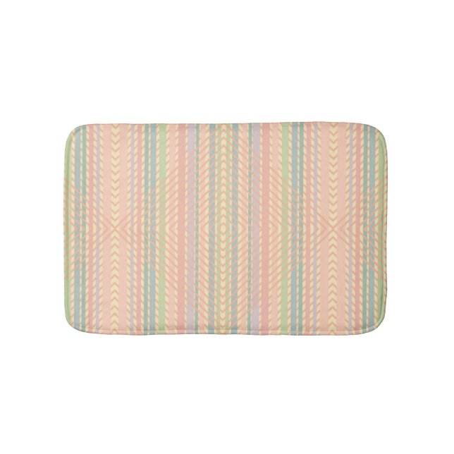 Tapis De Bain Joli Motif Pastel Diamond (Devant)