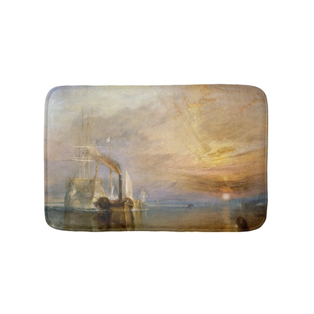 Tapis De Bain Joseph Mallord William Turner | "le Teme de combat (Devant)