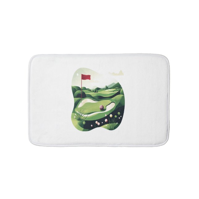Tapis De Bain Jouer au terrain de golf (Devant)
