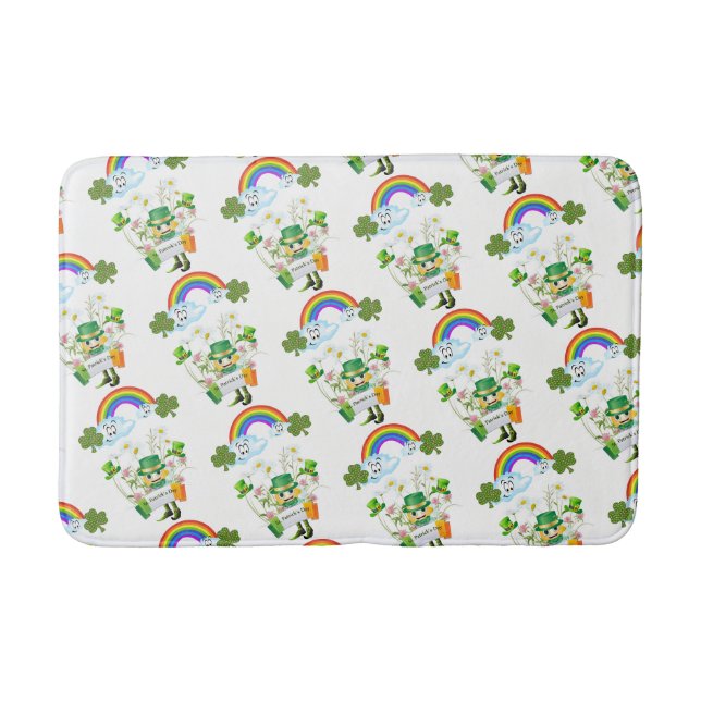 Tapis De Bain Joyeux Bathmats de la Saint Patrick (Devant)