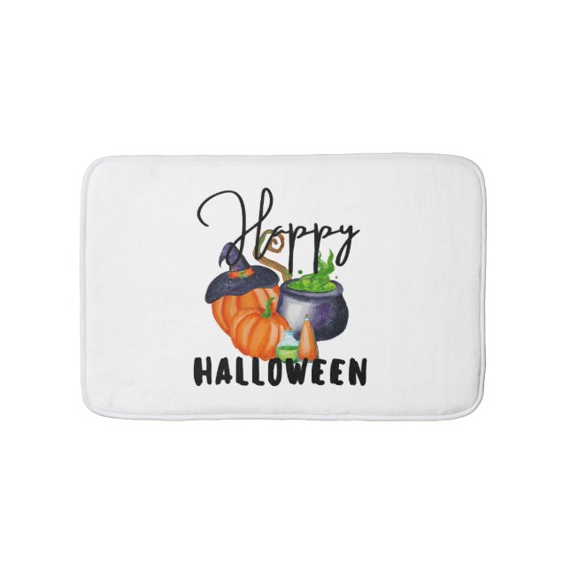 Tapis De Bain Joyeux costume Halloween Décor Halloween (Devant)