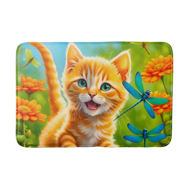 Tapis De Bain Joyous Kitten (Devant)