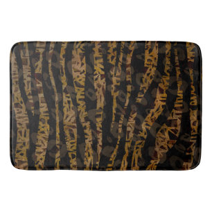 Tapis De Bain Jungle élégante chic de charme de safari de