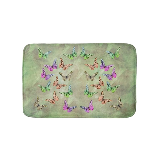 Tapis De Bain Juste des papillons (Devant)