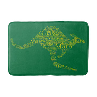 Tapis De Bain Kangourou en argot australien