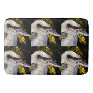 Tapis De Bain Kookaburra, aile bleue australienne,