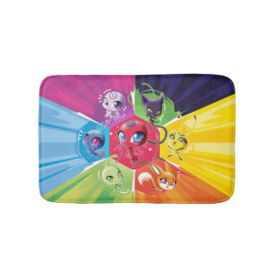 Tapis De Bain Kwamis coloré