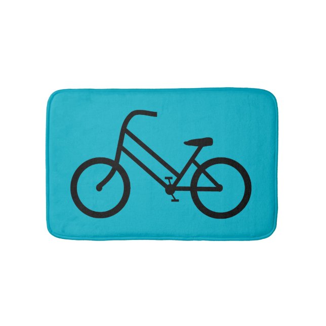 Tapis De Bain La bicyclette des femmes (Devant)