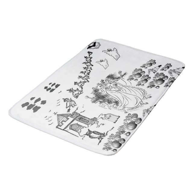 Tapis De Bain La cérémonie hantée (Angle)