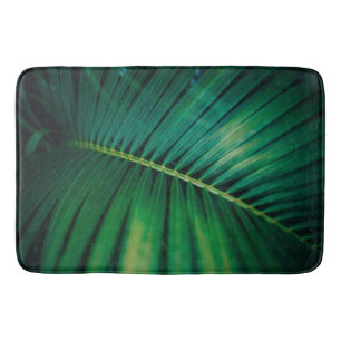 Tapis De Bain La Feuille verte Forêt tropicale Nature Photo