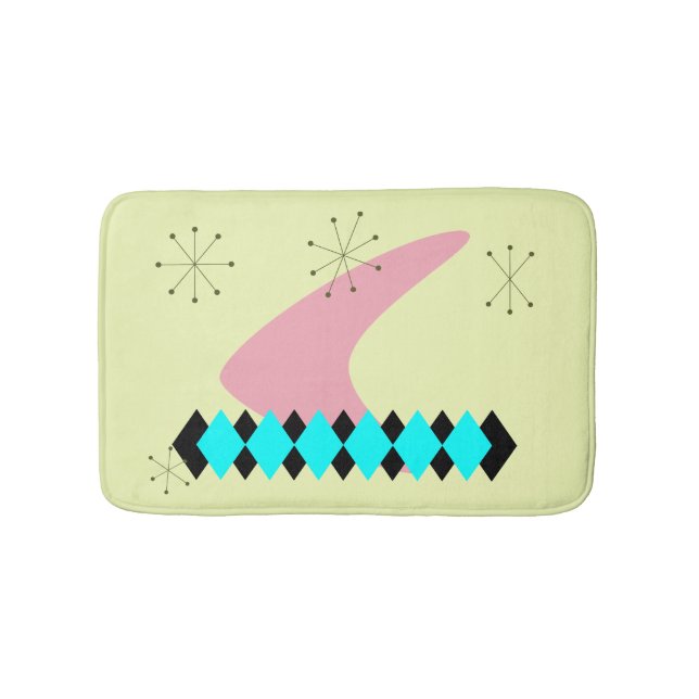 Tapis De Bain La moitié du siècle moderne (Devant)