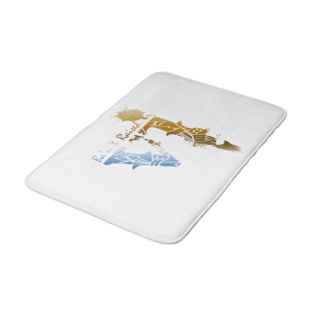 Tapis De Bain La VI Ba'n et le chauve-souris élevé (Angle)