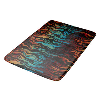 Tapis De Bain L'abstrait incendie