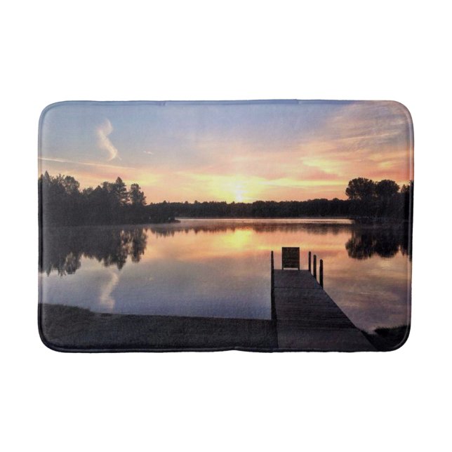 Tapis De Bain lac et dock de z (Devant)