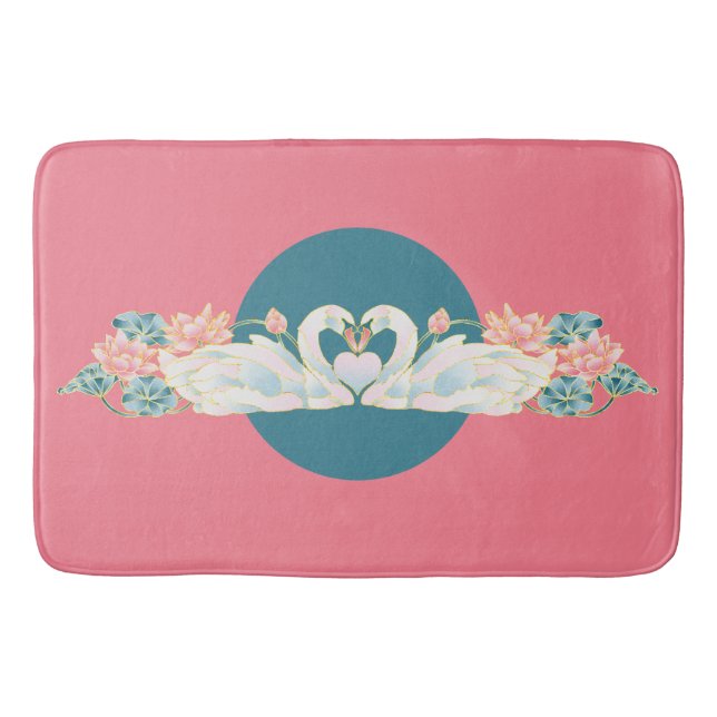 Tapis De Bain Lac Swan (Devant)
