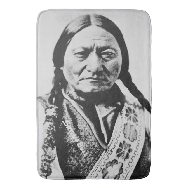 Tapis De Bain Lakota Chef Abandon : assis Bull Fort Buford (devant Vertical)
