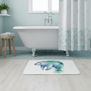 Tapis De Bain Lamantin Murmure Océanique