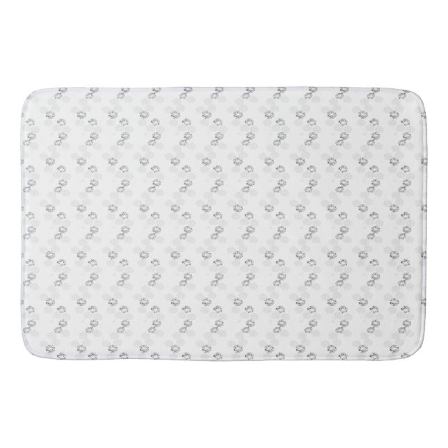 Tapis De Bain Langue, Dérive neigeuse (Devant)