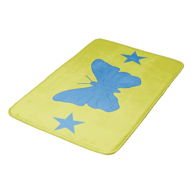 Tapis De Bain Large bath mat with flag of Bady Bassit (Angle)
