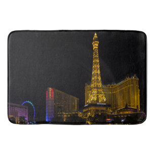 Tapis De Bain Las Vegas la nuit Skyline