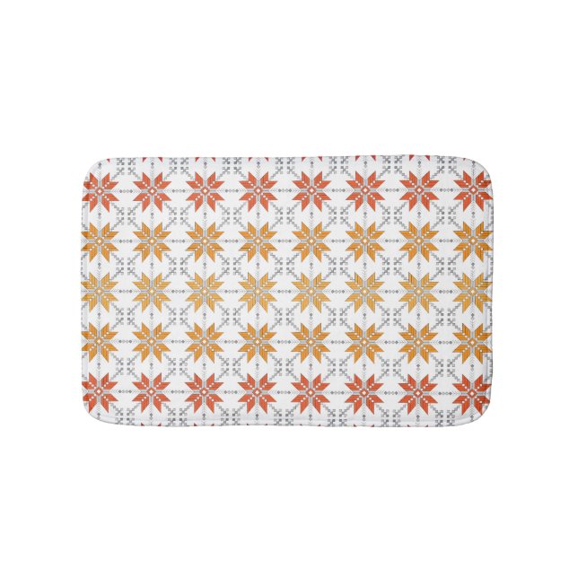 Tapis De Bain Latvian Morning SUN motif géométrique IV (Devant)