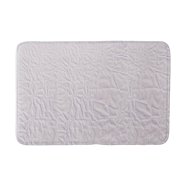Tapis de bain lavande avec un design criqué  (Devant)