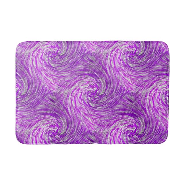 Tapis De Bain Lavande Twirls...... (Devant)