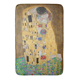 Tapis De Bain Le baiser de Gustav Klimt Bath Mat