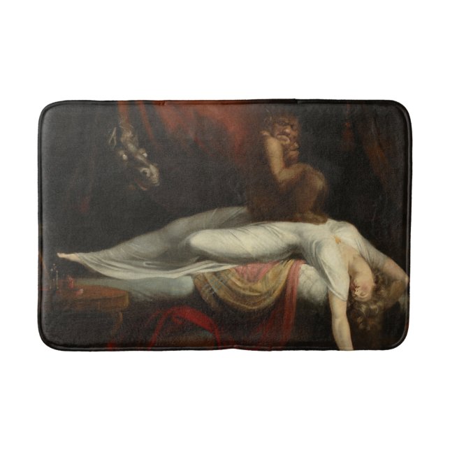 Tapis De Bain Le cauchemar (par Henry Fuseli) (Devant)