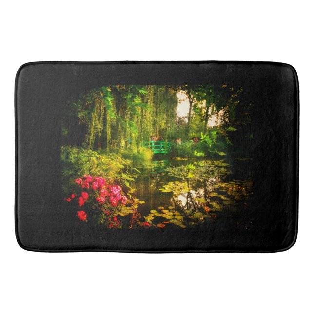 Tapis De Bain Le célèbre Claude Monet Giverny Pond Lilies (Devant)