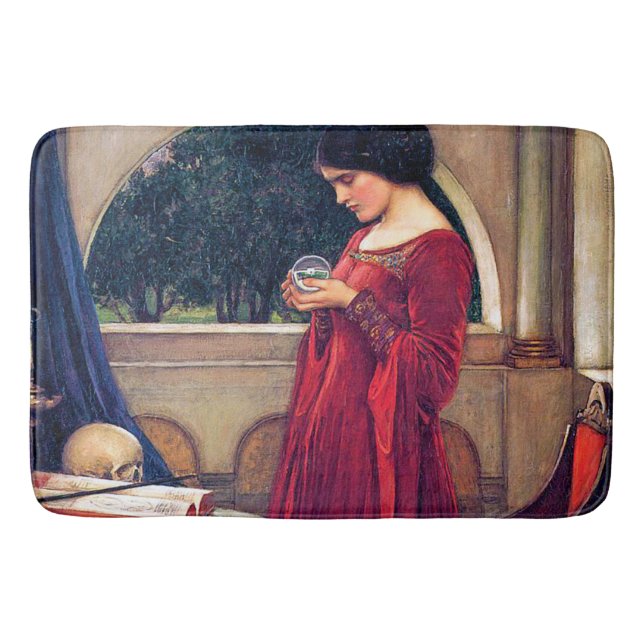 Tapis De Bain Le Crystal Ball, John William Waterhouse (Devant)