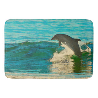 Tapis De Bain Le dauphin est mon esprit animal