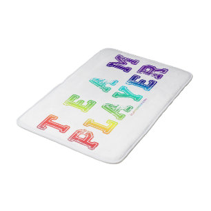 Tapis De Bain Le joueur de l'équipe de SlipperyJoe rempli de plu