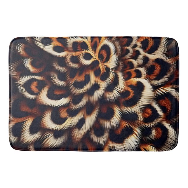 Tapis De Bain Le Leopard Comfort Drift dans une jungle inspirée (Devant)