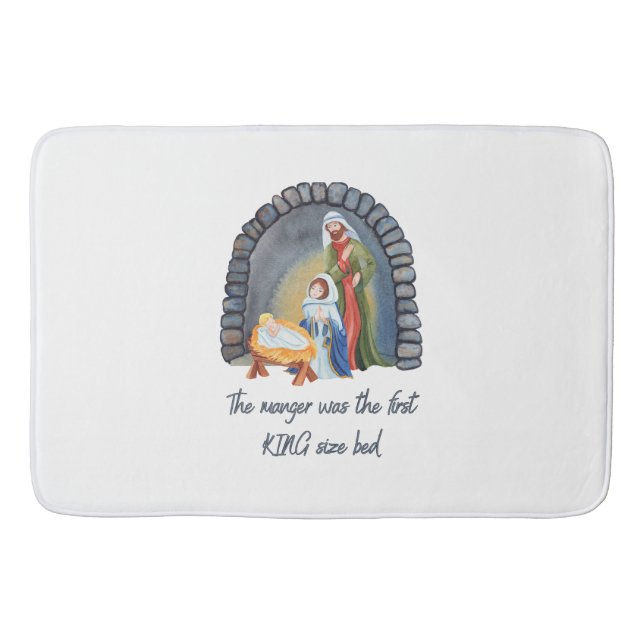 Tapis De Bain Le Manger est le lit du premier roi (Devant)