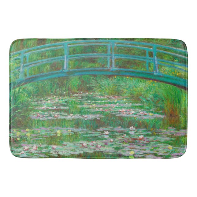 Tapis De Bain Le Monet de la passerelle japonaise (Devant)
