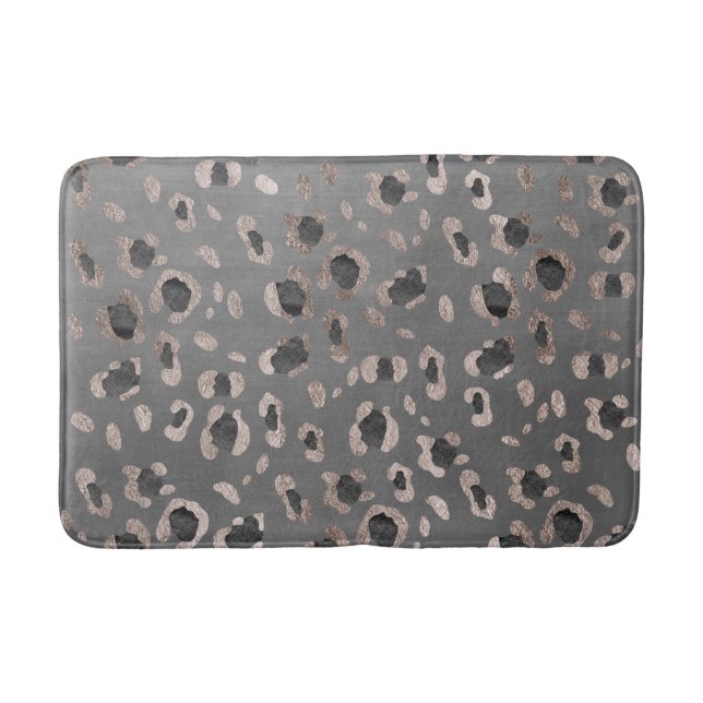 Tapis De Bain Le Poster de animal Leopard Glam n°6 (Devant)