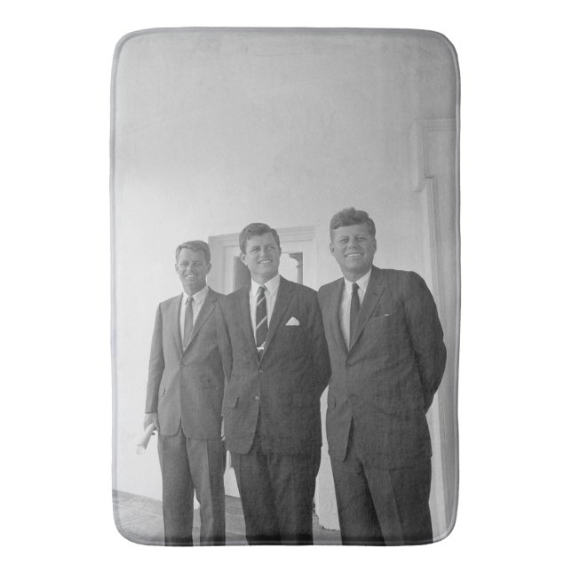 Tapis De Bain Le président John Kennedy et les frères American C (devant Vertical)