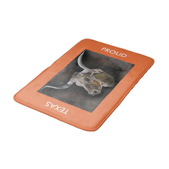 Tapis De Bain Le Texas Longhorn (Angle)