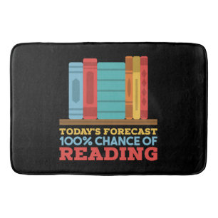 Tapis De Bain Lecture - 100% Chance de lecture livre drôle