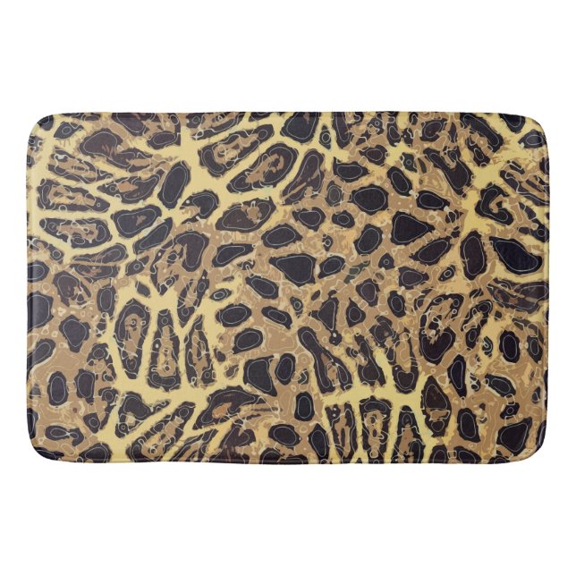 Tapis De Bain Léopard Grand Mat De Bain (Devant)