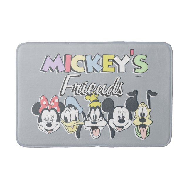 Tapis De Bain Les amis de Classique Mickey (Devant)