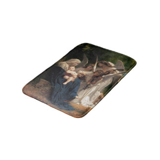 Tapis De Bain Les Anges par William Adolphe Bouguereau