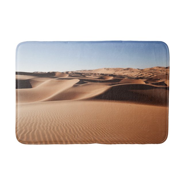 Tapis De Bain Les déserts | Dunes de sable des Émirats arabes un (Devant)