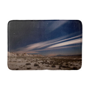 Tapis De Bain Les déserts Navarre Bardenas désert la nuit