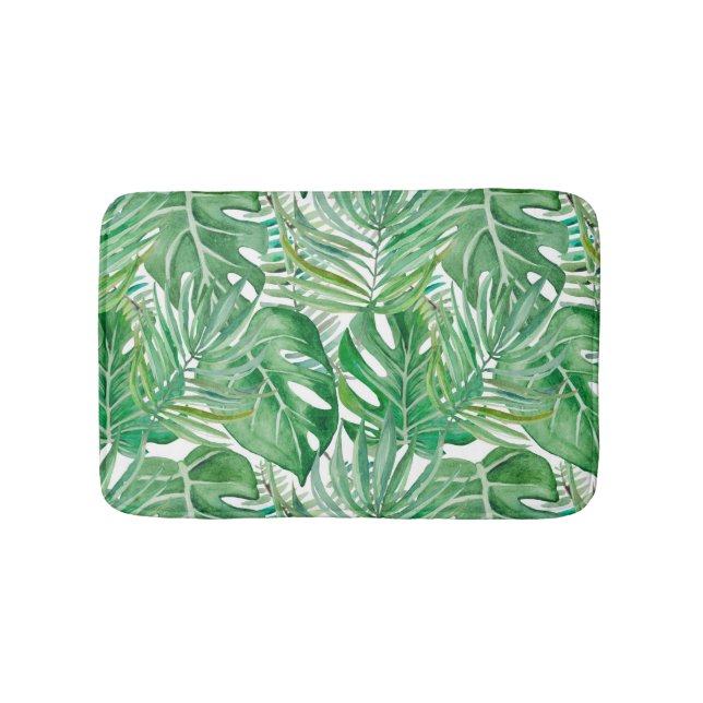 Tapis De Bain Les immenses feuilles de palmiers et de monastères (Devant)