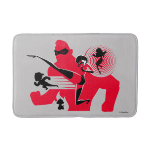 Tapis De Bain Les Incroyables 2  Travail de héros