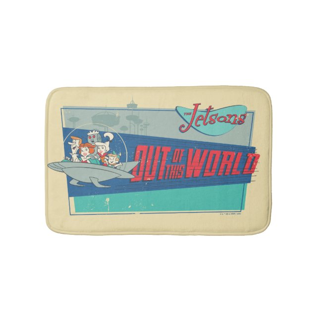 Tapis De Bain Les Jetsons | Hors de ce monde (Devant)